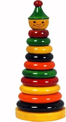 Rainbow Color stacking Rings